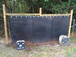 My Arrow Backstop That I Finally Finished I Started Off With A 4x4 Frame About 14 Feet Wide And 6 Feet Across I Us Archery Traditional Archery Archery Target