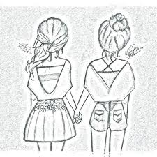 But maybe someone is bad for some people and applies to others. Best Friend Coloring Pages Bff Coloring Pages Coloring Page Drawings Of Friends Best Friend Drawings Easy Drawings
