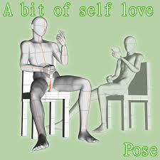 Self love pose - CLIP STUDIO ASSETS