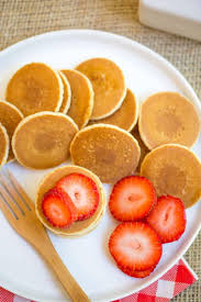Mini Pancakes Sometimes Called Silver Dollar Are The Easiest Quickest Little Pancake Bites That Are Perfect For Mini Pancakes Pancake Bites Breakfast Recipes