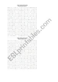 Oasis (n.) a place of . Body Parts And Health Word Search With Answer Esl Worksheet By Phuongpt1204