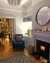 Gemma Louise On Instagram I Went Under Again Just Before Lunch Today So The Only Thing Cosy Living Room Sitting Room Decor Christmas Decorations Living Room