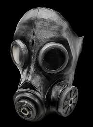 Gasmaske f (genitive gasmaske, plural gasmasken). Gasmaske Schwarz Aus Latex Maskworld Com
