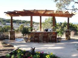 Placing your outdoor kitchen directly outside on the patio is a mirror reflection of the interior. Outdoor Structures Diy