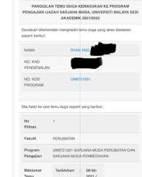 Permohonan kemasukan melalui upuonline boleh diakses di laman sesawang berikut; Michael Ang Is Proud Of Nephew S Achievement
