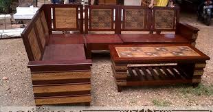 Jual produk kursi tamu jati minimalis terbaru harga murah jepara. Set Kursi Tamu Sudut Minimalis Robot Std 003 Jagone Furniture