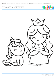 Dibujos Para Colorear De Princesas