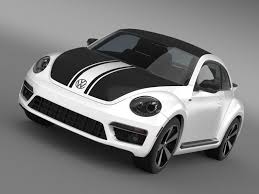 Vw Beetle Gsr 2013 3d Model Flatpyramid Beetle Gsr Vw Beetles Vw New Beetle