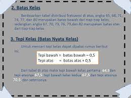 Langkah 4 yaitu menghitung panjang kelas/interval kelas rumus : Statiska Adlina Zhafarina Dea Aninditha Imadina Nur S Raihana Maynisa Ppt Download