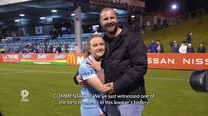 Dobson began playing soccer at the age of five in her hometown of. Rhali Dobson And Matt Stonham S Engagement Westfield W League Myfootball