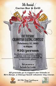 For 31 years cactus bar & grill has been an institution, but now it's time to say goodbye. 5th Annual Crawfish Eating Contest For Charity At Cactus Bar Grill