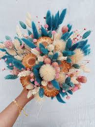 Diy Dried Flower Bouquet Honestly Wtf Flowerbouquetwedding In 2020 Dried Flower Bouquet Flower Arrangements Dried Flowers