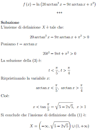 Esercizio studiare ciascuna delle seguenti funzioni in base allo schema di pagina 194, eseguendo anche il computo della derivata seconda e lo studio dell studio di una funzione ad una variabile lo studio di una funzione ad una variabile ha come scopo ultimo quello di pervenire a un grafico della. Insieme Di Definizione Di Una Funzione Reale Di Una Variabile Reale Esercizi Svolti Di Matematica E Fisica