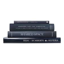 Current price is $9.49, original price is $10.50. Deep Navy Arts Coffee Table Books Set Of 5 Coffee Table Books Book Decor Contemporary Books