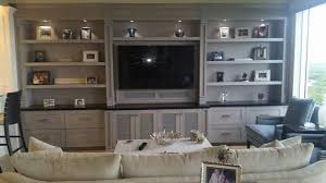 Custom Built Entertainment Center Gray Wash Stain On Maple Walnut Wood Custom Built Entertainment Centers Built In Entertainment Center Entertainment Center