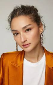 Marina B 18K Yellow Gold Drop Pyramide Amethyst And Peridot Earrings