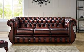 Fabulous vintage english chesterfield sofa •the ultimate quintessential leather english chesterfield sofa. Chesterfield Kimberley Leather Sofa 3 Seater Antique Rust