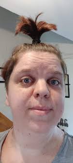 Got this picture as a memory this morning.. it was taken a few years ago..  my 7 year old, had just called my hair pretty.. 🥰😄