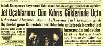 Kıbrıs adası bütün tarihinin en belirsiz günlerini yaşıyordu. Turk Dis Politikasi On Twitter 25 Aralik 1963 Katliamlari Engellemek Isteyen Turkiye Garantorluk Antlasmasi Kapsaminda Kibris Uzerinde 5 Savas Ucagina Alcak Ucus Yaptirdi Https T Co Kr82trbdqv