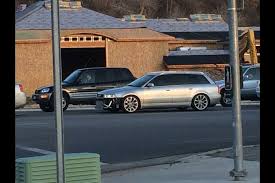 2001 B5 S4 Avant Ko4 And Big Front Mount Sitting On Q5 18x8 Rims And H R Springs Rims Vehicles Cars