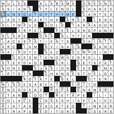 Saturday February 2 2019 Diary Of A Crossword Fiend