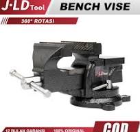 JLD 360° Rotation Catok Clamp 3/4/5/6/8'' Bench Vise Ragum Klem Catok Meja  Besi Catok Paron Alat Jepit Serbaguna Original Murah
