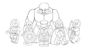 Kids love spending time with their lego blocks. Lego Avengers Coloring Pages For Kids Drawing With Crayons