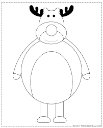 Free cartoon moose coloring pages printable for kids. Cartoon Reindeer Coloring Page Printables For Kids Free Word Search Puzzles Coloring Pages And Other Activities