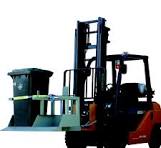 BMP079 2b: Double Forklift Wheelie Bin Tipper