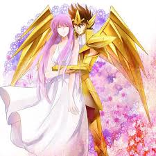 Saori Et Seiya Les Chevaliers Du Zodiaque Zodiaque Film Anime