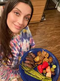 Cooking 3rd shift supper at 10 am