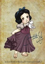 Disney Princess Fan Art Baby Snow White Disney Princess Snow White Disney Fan Art Disney Art