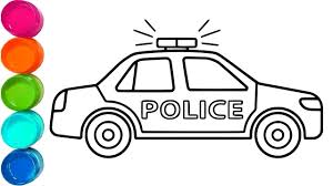 Supercoloring.com is a super fun for all ages: Police Car Coloring Pages Simple Coloring Pages For Kids Video For Toddler Youtube