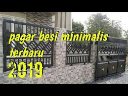 Seperti halnya pagar besi, model pagar kayu jati umumnya juga memiliki 2 jenis pilihan, yakni buka tutup dan geser. Pagarminimalis Pagar Besi Minimalis Yg Ekonomis Youtube
