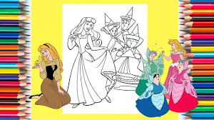 Check spelling or type a new query. Disney Princess Aurora Sleeping Beauty Coloring Pages Youtube