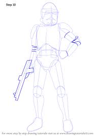 Drawing tutorials for kids and beginners. Learn How To Draw Cody From Star Wars Star Wars Step By Step Drawing Tutorials