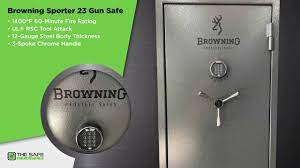 Browning fmj 23 gun safe. Browning Sporter 23 Gun Safe Youtube