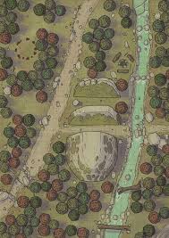 Art Oc Made A Pack Of My Forest Battlemaps Perfect For Campsite Random Encounters Dnd Forest Map Fantasy Map Maker Tabletop Rpg Maps