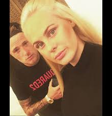 Photo : John Guidetti et Sanna Dahlström sont devenus en septembre 2016 les  parents d'une petite fille, Nellie. Photo Instagram.