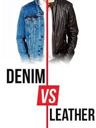 Battle Of The Jackets Denim Vs Leather Which Jacket Will Win Mens Jackets Casual Denim Jacket Men Denim Jacket