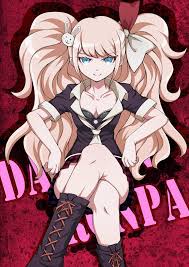 Dangan Ronpa Junko Enoshima By Makumaxu On Deviantart Danganronpa Danganronpa Junko Anime