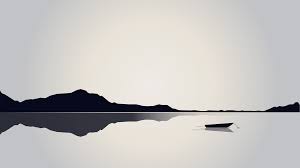 Minimal Landscape Black And White 7680x4320 Desktop Wallpaper Black Aesthetic Desktop Wallpaper Minimal Desktop Wallpaper