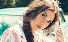 Halsey, 2018, american singer, beauty, Ashley Nicolette Frangipane,  brunette, HD wallpaper