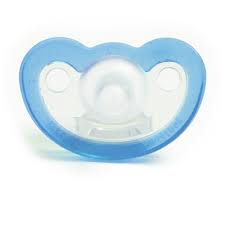Jollypop Pacifier Preemie Unscented Blue Clear