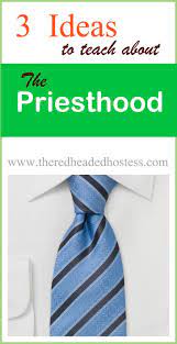 If you fail, then bless your heart. Three Ideas To Help Teach About The Priesthood The Red Headed Hostess Priesthood Lesson Lds Primary Lessons Lds Lessons