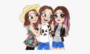 Bestfriend Drawing Beautiful Easy 3 Bffs Drawing Free Transparent Clipart Clipartkey Pencil sketch provides four styles: bestfriend drawing beautiful easy 3