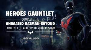 Unlocked by collecting any batman card in the injustice: Animated Batman Beyond Challenge For Injustice Mobile Injusticeonline