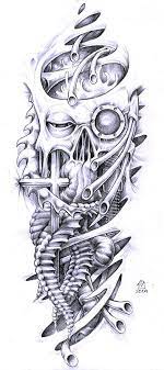 Whether you want them in black and white, or in color and make your veins stand out in a design, there's no shortage of unique 3d biomechanical ideas out there. Pin On Biomech Skulls