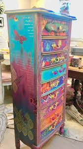 Cindy Schaben Outlook Web App Whimsical Painted Furniture Funky Painted Furniture Painted Furniture