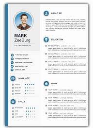 Resume Templates Free Word Unique 4 Free Download Resume Cv Templates For Microsof Free Resume Template Word Resume Template Word Free Resume Template Download